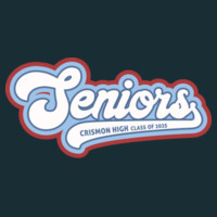 Ladies Vneck Seniors Class of '25 Design
