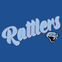 Gildan 100% Cotton Rattlers Bubble Letter Tee Design