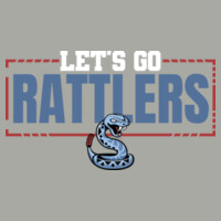 Gildan 100% Cotton Let's Go Rattlers Tee Design
