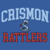 Traditional Fleece Crismon Rattlers Two-Tone Hoodie Design