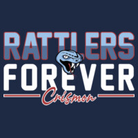 Lightweight French Terry Rattlers Forever Hoodie Design