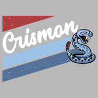 Ladies Crismon Angled Colorblock Flowy Crop Top Design
