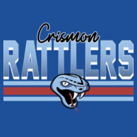 Ladies Crismon Rattlers Underline Racerback Tank Design