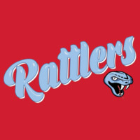 Ladies Rattlers Bubble Letter Racerback Tank Design