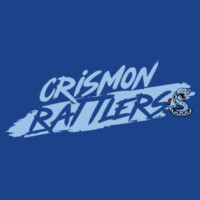 Ladies Brushed Crismon Rattlers V-Neck Tee Design