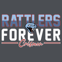 Ladies Rattlers Forever V-Neck Tee Design