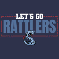 Youth Cotton Let's Go Rattlers Tee Design