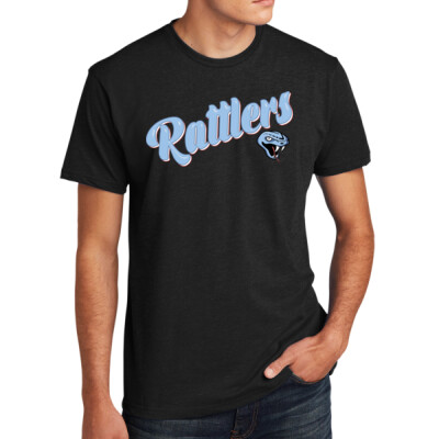 Next Level Rattlers Bubble Letter Cotton Blend Tee Thumbnail