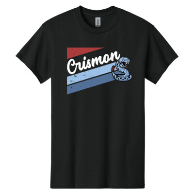 Gildan 100% Cotton Crismon Angled Colorblock Tee Thumbnail