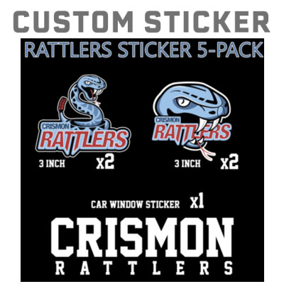 Rattlers sticker 5-pack Thumbnail