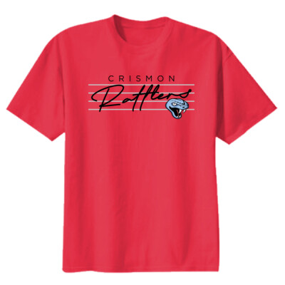 Youth Cotton Rattlers Cursive Tee Thumbnail