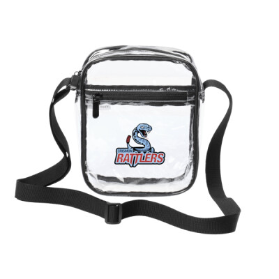 Clear crossbody bag - Crismon Rattlers decal Thumbnail