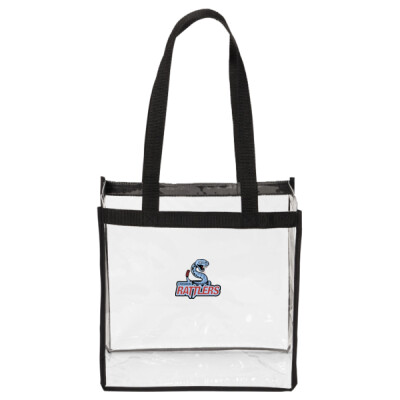 Clear tote bag - Crismon Rattlers decal Thumbnail