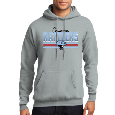 Traditional Fleece Crismon Rattlers Underline Hoodie Thumbnail