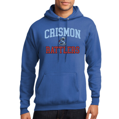 Traditional Fleece Crismon Rattlers Two-Tone Hoodie Thumbnail