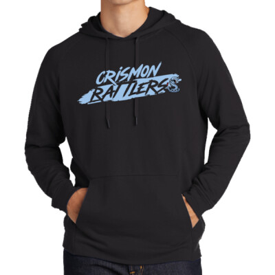 Lightweight French Terry Brushed Crismon Rattlers Hoodie Thumbnail