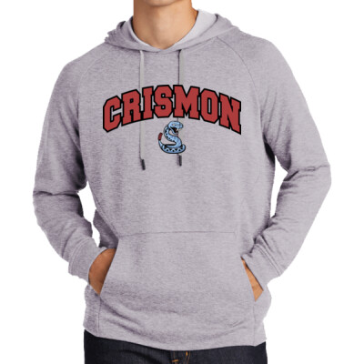 Lightweight French Terry Crismon Arch Hoodie Thumbnail