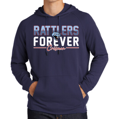 Lightweight French Terry Rattlers Forever Hoodie Thumbnail