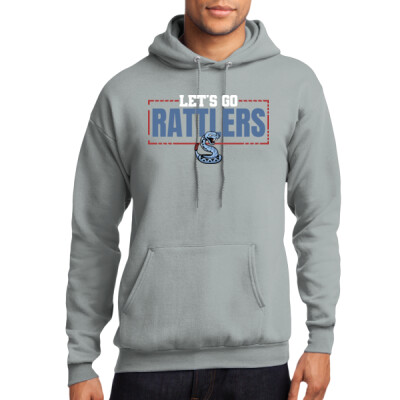 Traditional Fleece Let's Go Rattlers Hoodie Thumbnail