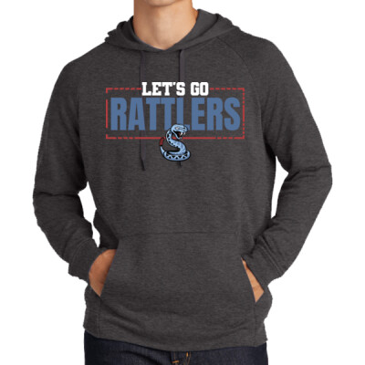 Lightweight French Terry Let's Go Rattlers Hoodie Thumbnail
