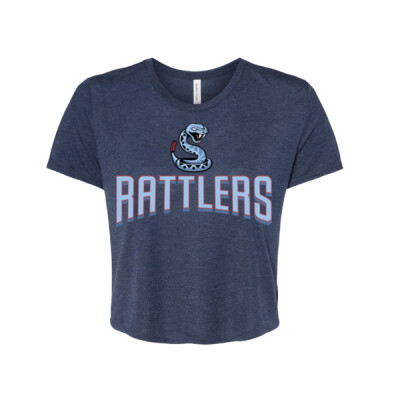 Ladies Rattlers Arch Flowy Crop Top Thumbnail