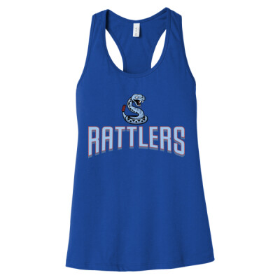 Ladies Rattlers Arch Racerback Tank Thumbnail