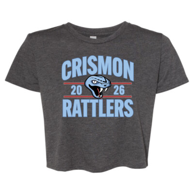 Ladies Rattlers 2026 Flowy Crop Top Thumbnail