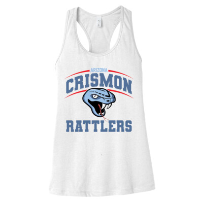 Ladies AZ Crimson Rattlers Racerback Tank Thumbnail