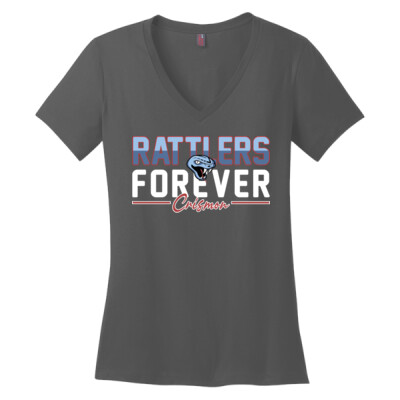 Ladies Rattlers Forever V-Neck Tee Thumbnail