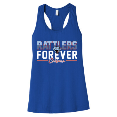 Ladies Rattlers Forever Racerback Tank Thumbnail