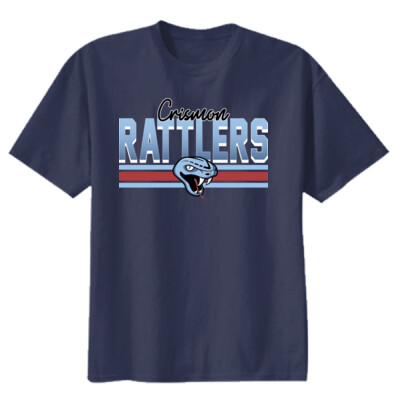 Youth Cotton Crismon Rattlers Underline Tee Thumbnail