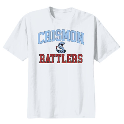 Youth Cotton Crismon Rattlers Two-Tone Tee Thumbnail