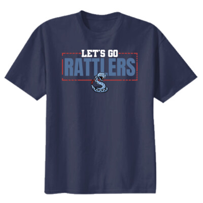 Youth Cotton Let's Go Rattlers Tee Thumbnail