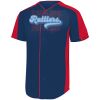 B3VP Youth Full-Button Baseball Jersey Thumbnail