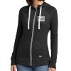 B3NP Ladies Sueded Cotton Blend Full Zip Hoodie Thumbnail