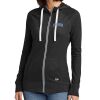 B3NP Ladies Sueded Cotton Blend Full Zip Hoodie Thumbnail